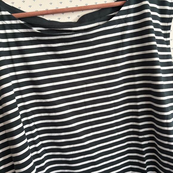 Universal Standard Noyack Breton Stripe Top 4XL 38 40 6X NWT Tank Blouse Shirt - Picture 6 of 6